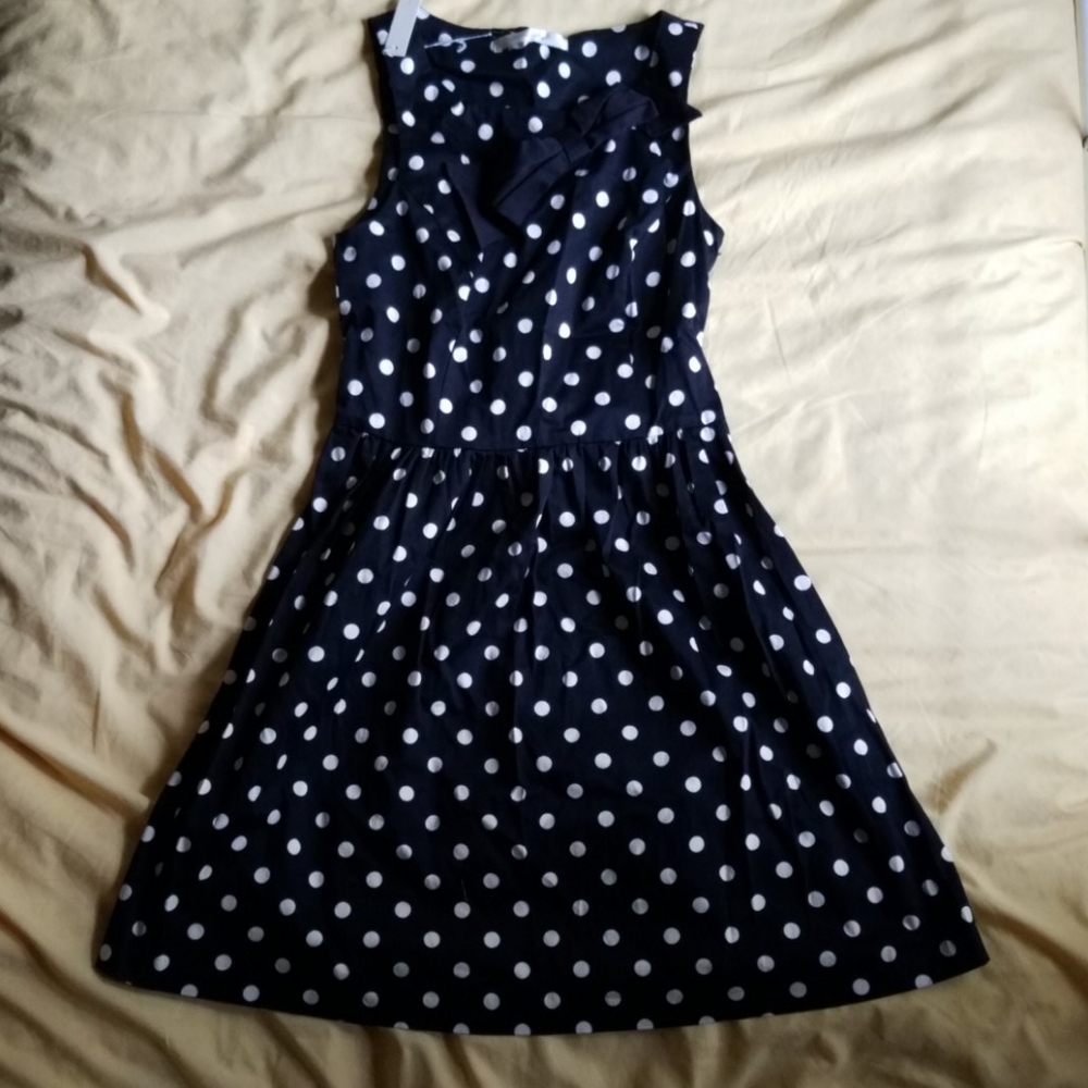 Lauren Conrad Polka Dot Dress NWT